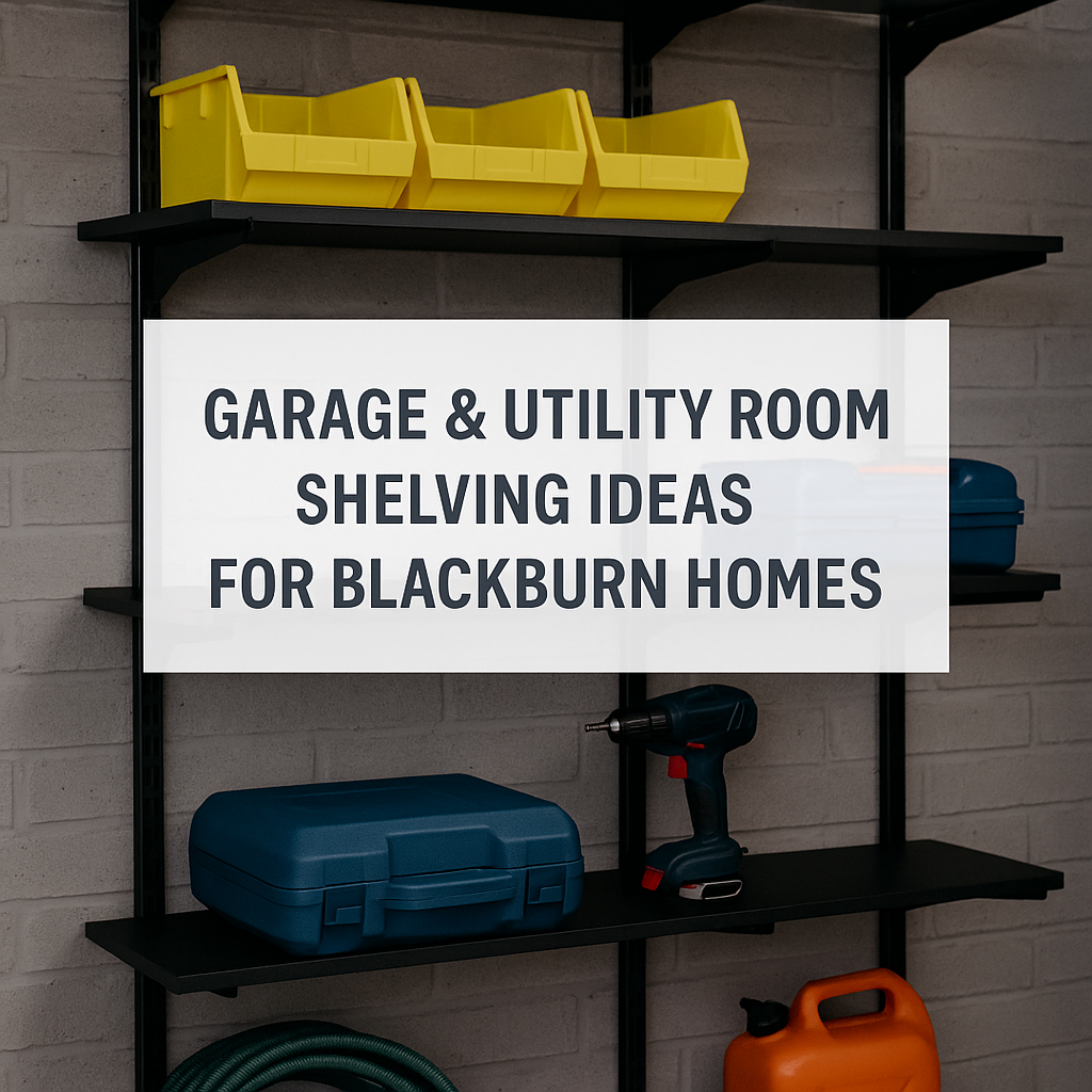 Garage & Utility Room Shelving Ideas for Blackburn Homes