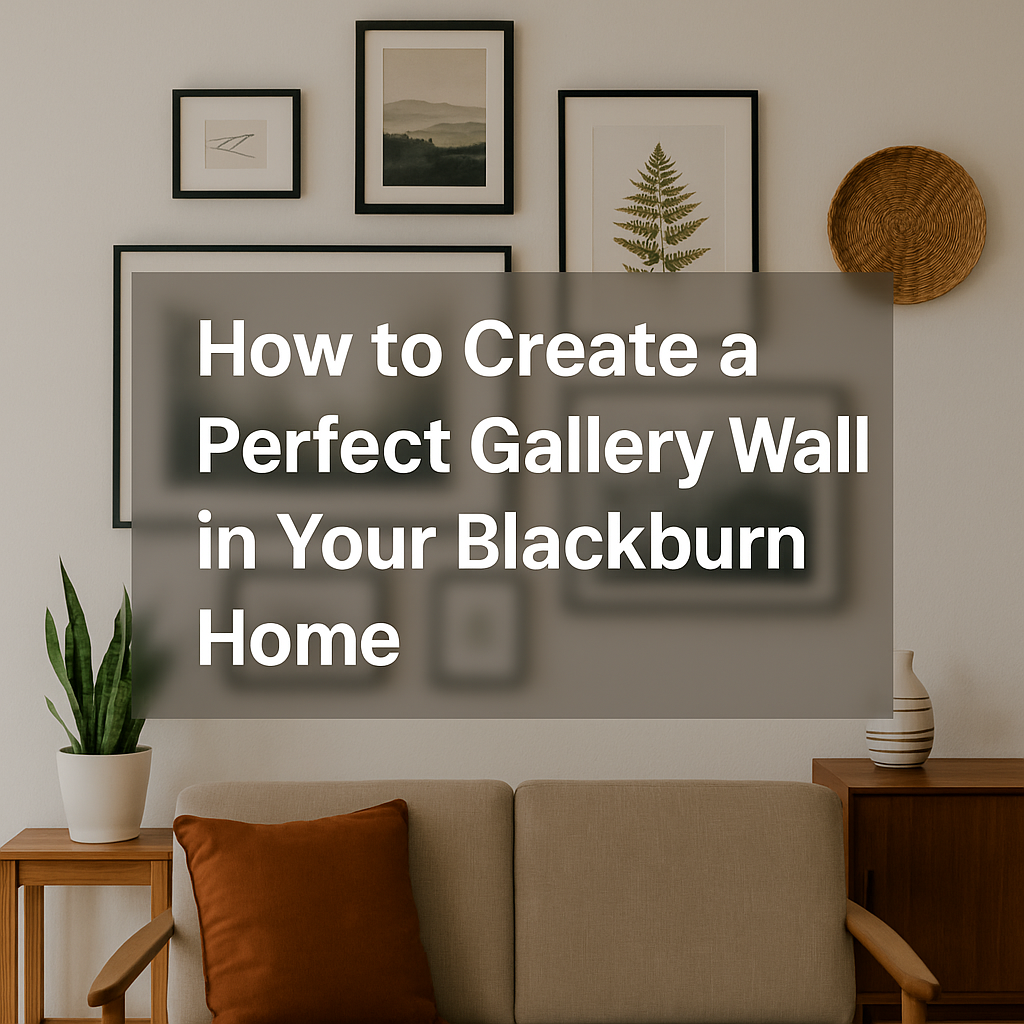 How to Create a Perfect Gallery Wall in Your Blackburn Home