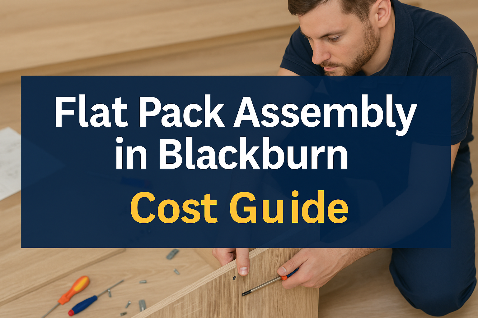 How Much Does Flat Pack Assembly Cost in Blackburn