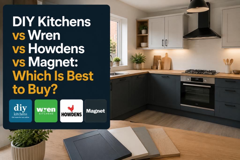 DIY Kitchens vs Wren vs Howdens vs Magnet
