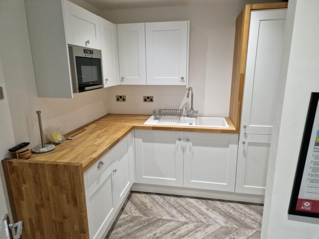 Howdens Kitchen installation in Blackburn